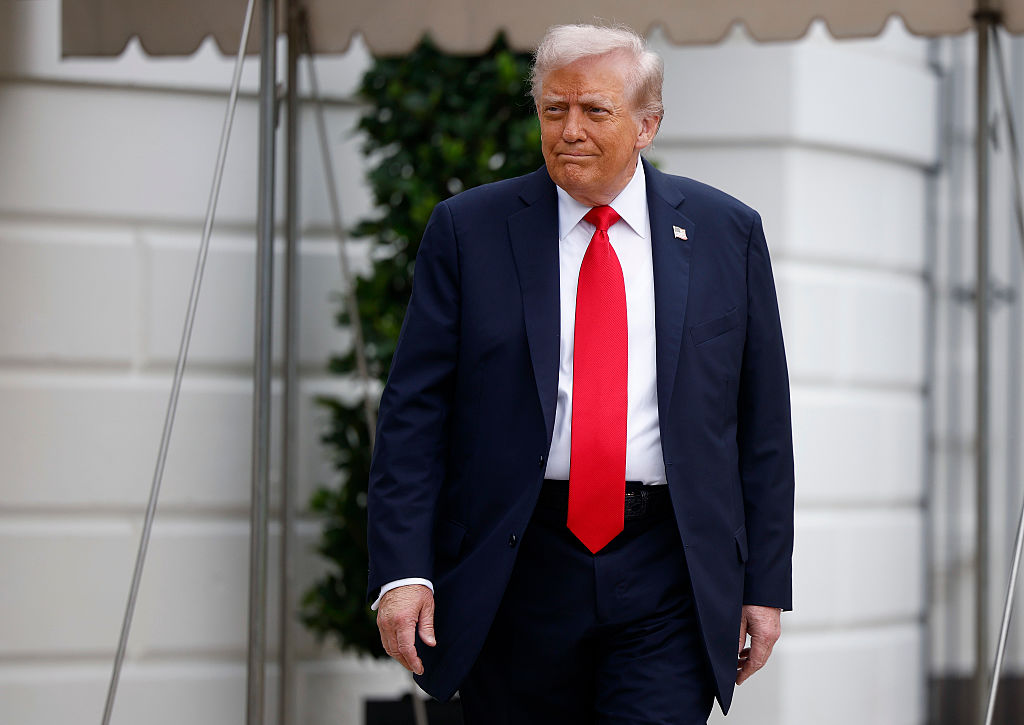 President Trump Departs Washington For United Kingdom