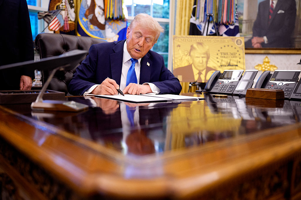 President Trump Signs Executive Order At The White House