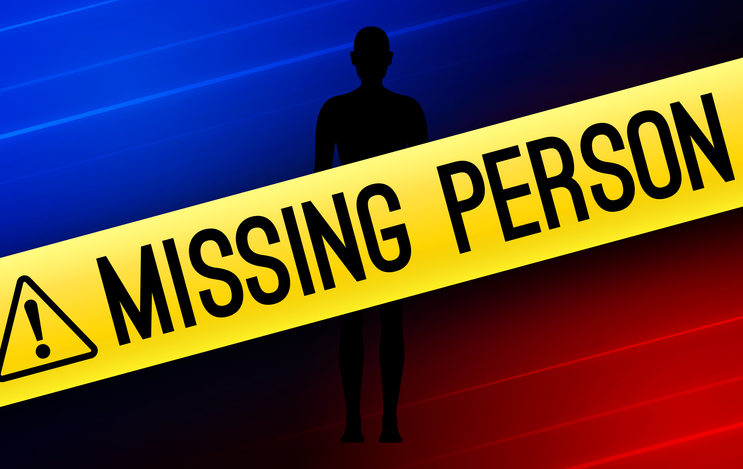 Missing Person Investigation Crime Scene Police Yellow Do Not Cross Barricade Tape