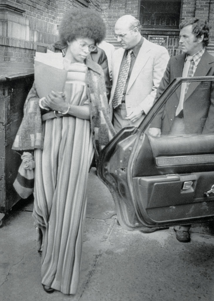 Joanne Chesimard with Officers