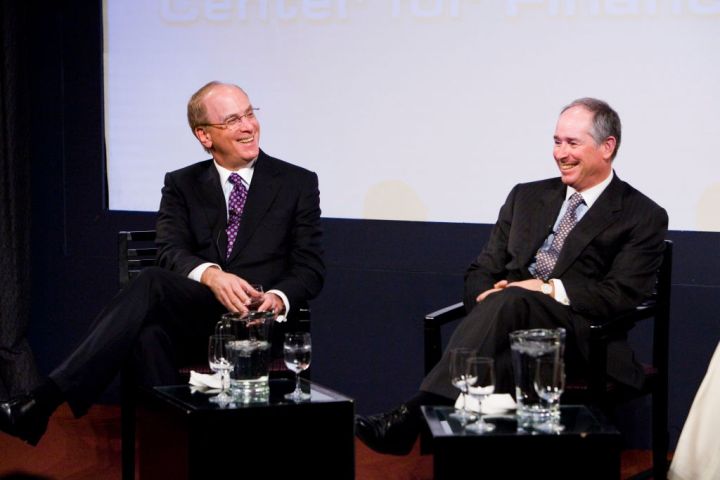 Larry Fink and Stephen A. Schwarzman (Blackstone) — Evictions, Water Privatization, and Housing Displacement