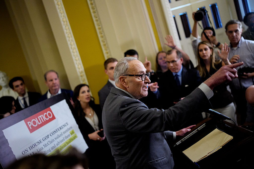 Senators Hold Their Policy Luncheons At The Capitol