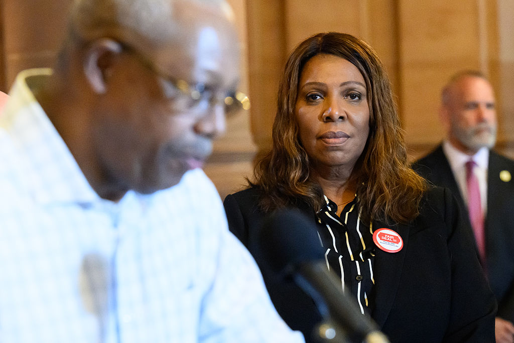 Letitia James press conference