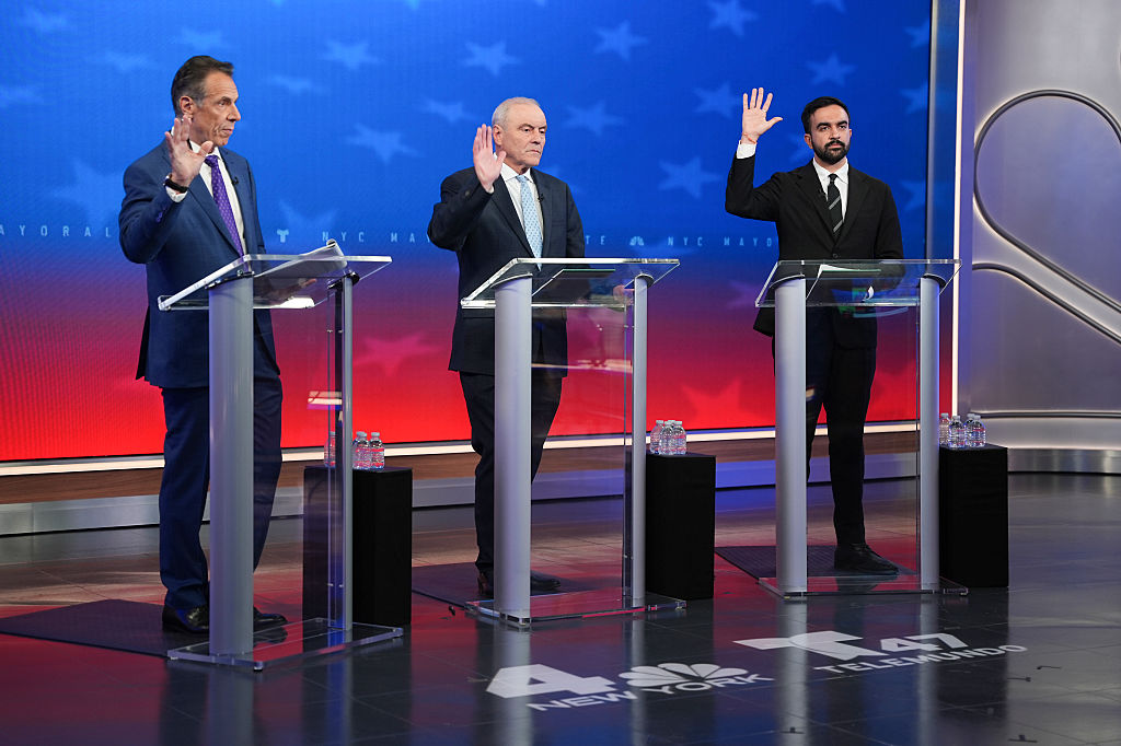 Mayoral Candidates Face Off In Debate, mayoral debate, Zohran Mamdani, NYC 