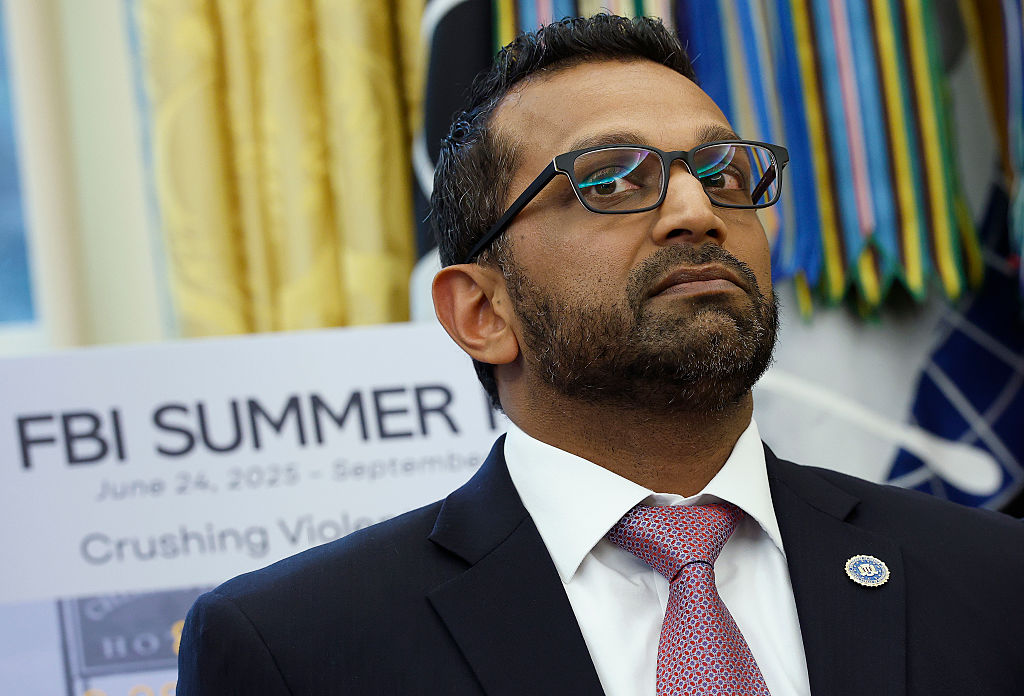 President Trump Holds Press Conference With FBI Director Kash Patel