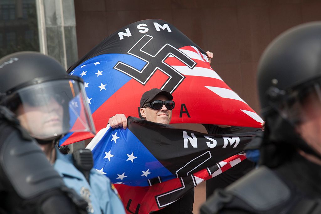 Neo-Nazis Rally in Toledo