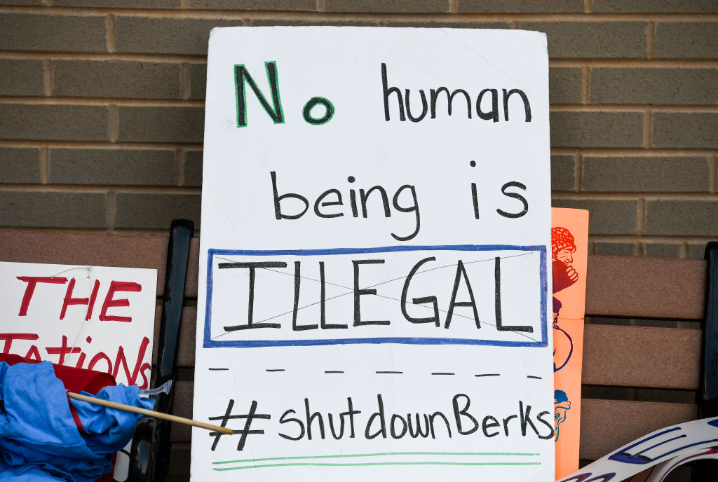 Protest Calling For Berks County To End Contracts With ICE