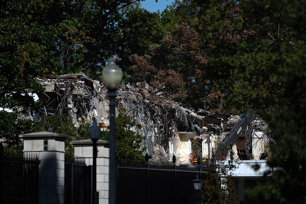 Donald Trump, White House, construction, ballroom, East Wing