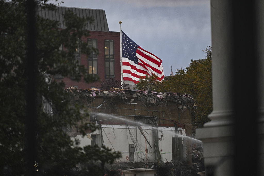 Demolition Continues For Trump Ballroom Construction