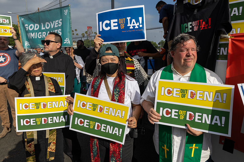 Protests Erupt In L.A. County Sparked By Federal Immigration Raids