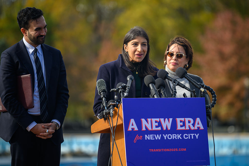 Lina Khan - Mayor-Elect Zohran Mamdani Holds News Conference Day After Being Elected Mayor Of New York City